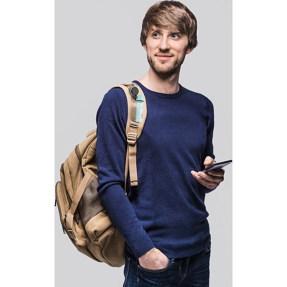 JOJO EXTRA STRONG mit Halterung für Desinfektionsmittelflaschen DURABLE (Produktabbildung 3)-2