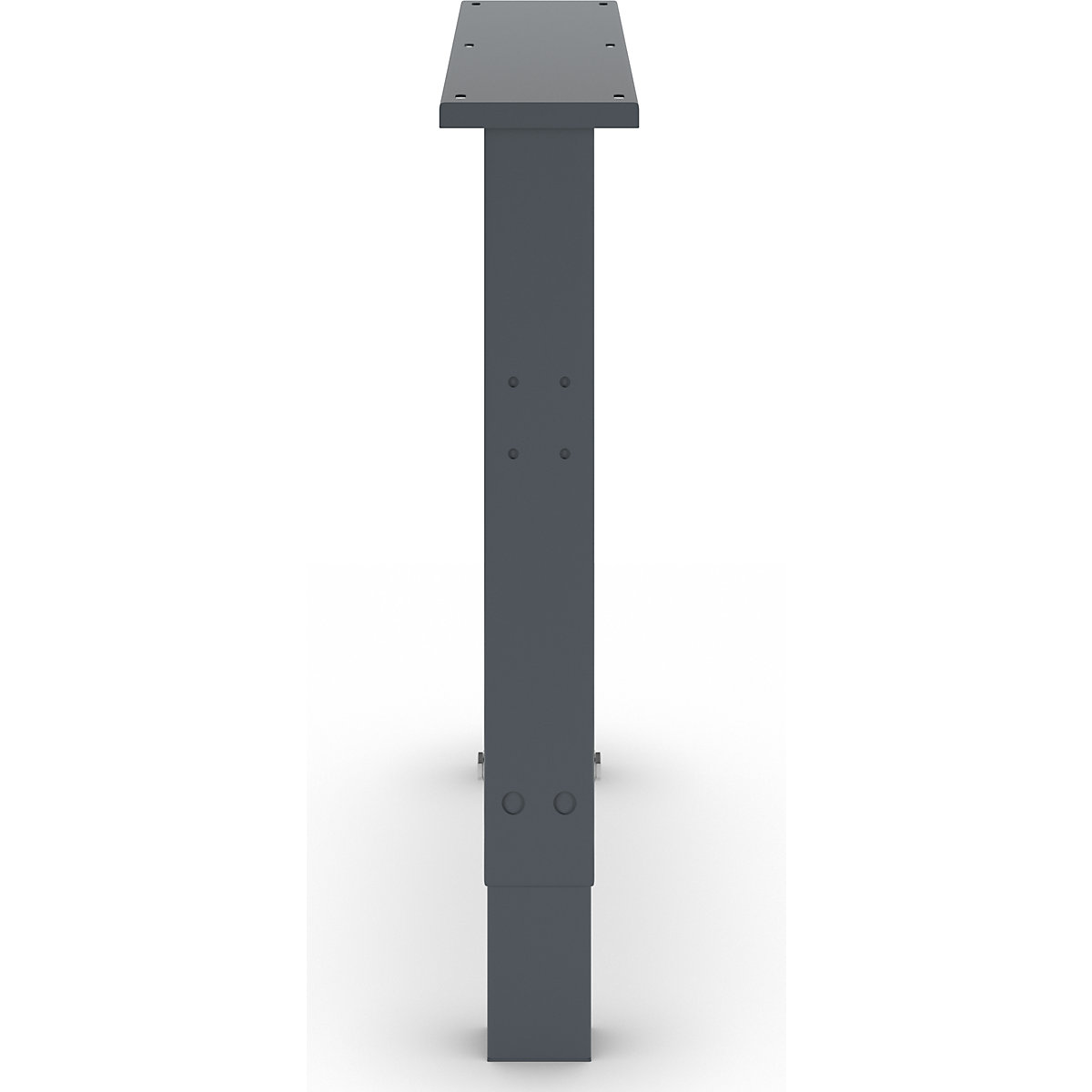 eurokraft basic Pied d'Établi Réglable Gris Basalte 800mm 7