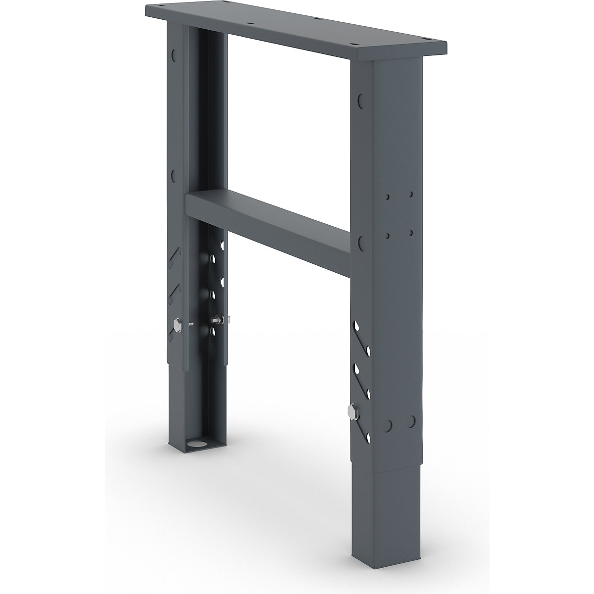 eurokraft basic Pied d'Établi Réglable Gris Basalte 800mm 8