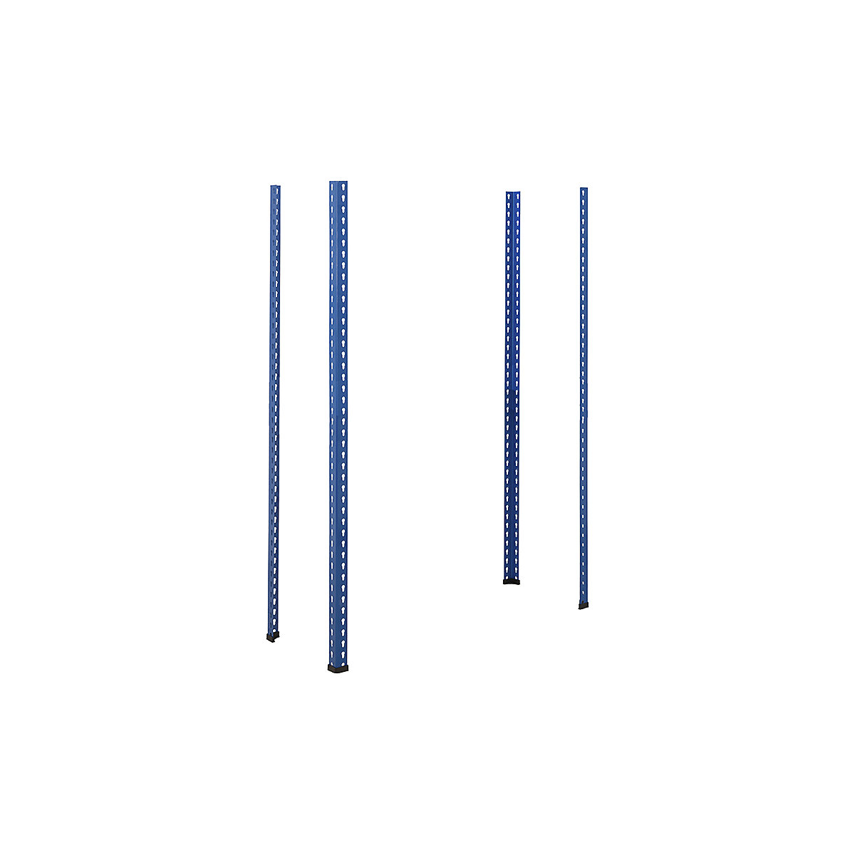 BiG400 Racking 1677h Upright Posts Blue x 4 | BiGDUG