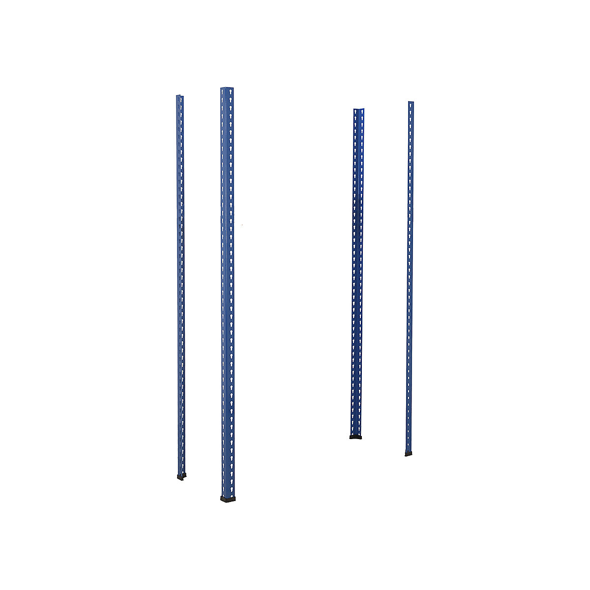 BiG400 Racking 1980h Upright Posts Blue x 4 | BiGDUG