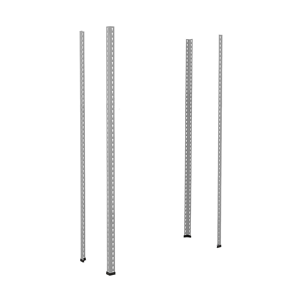 BiG400 Racking 1980h Upright Posts Silver x 4 | BiGDUG