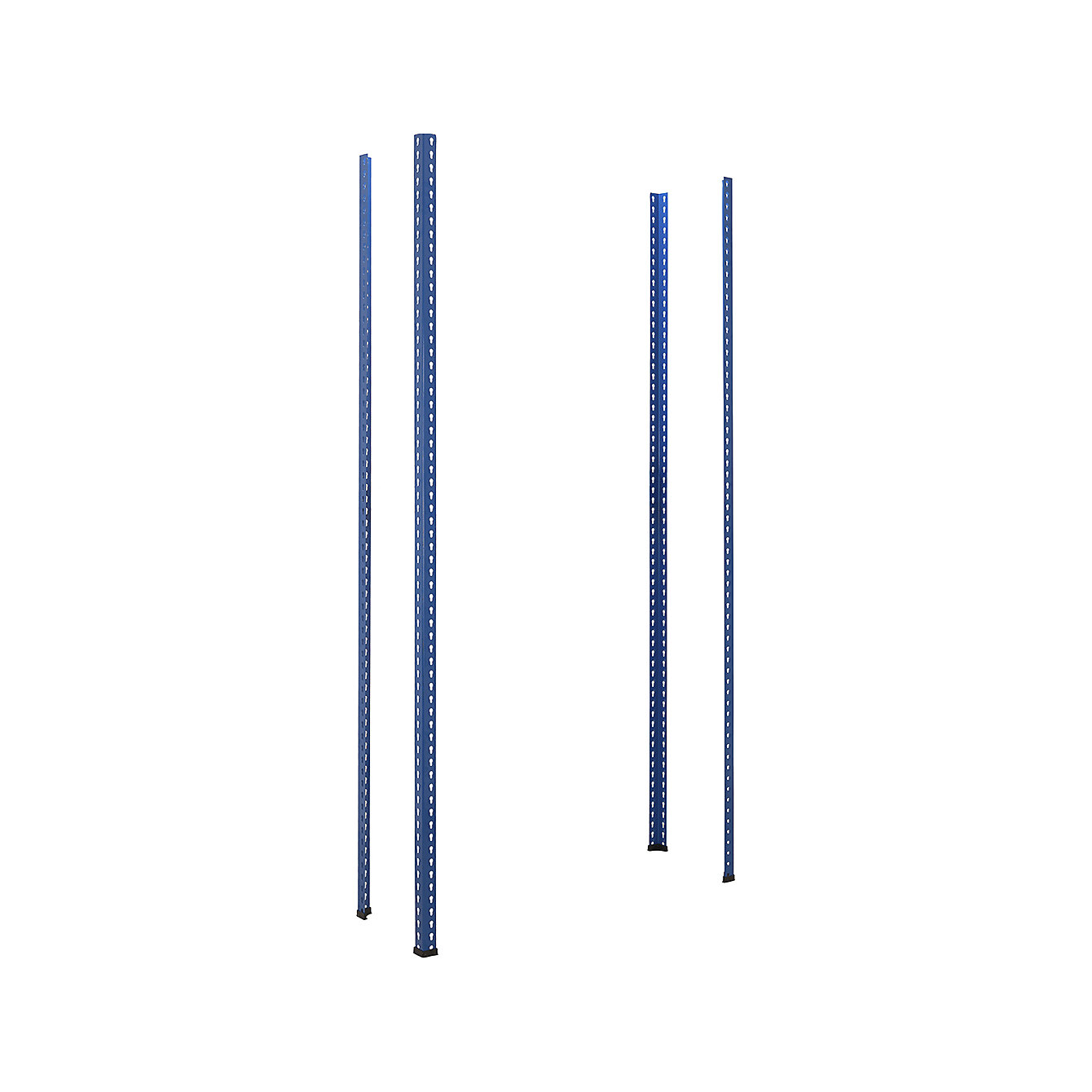 Blue Upright Racking BiG400 Racking 2440h Upright Posts Blue x 4 | BiGDUG