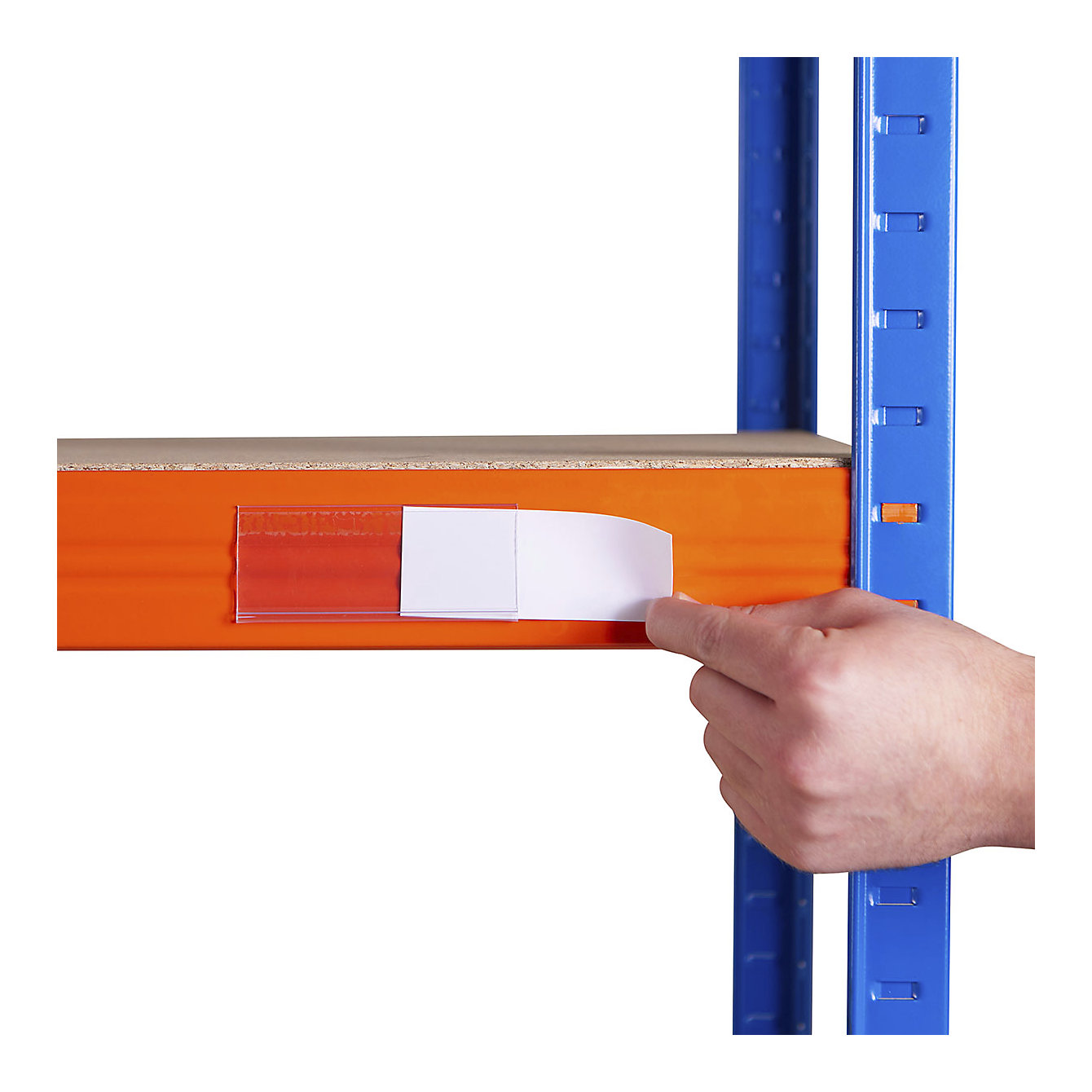 BiG400 Racking Self-Adhesive Label Holder | 42 x 100mm | Pack of 50 ...