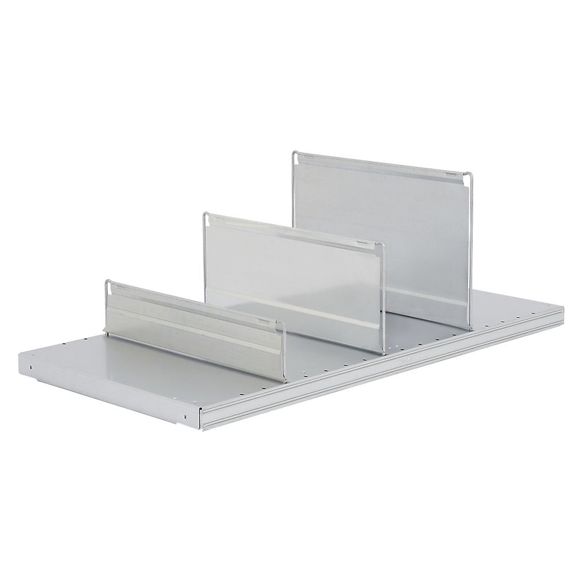 BiGDUG 200kg Galvanised Shelving | 300h x 800d mm | Divider | BiGDUG