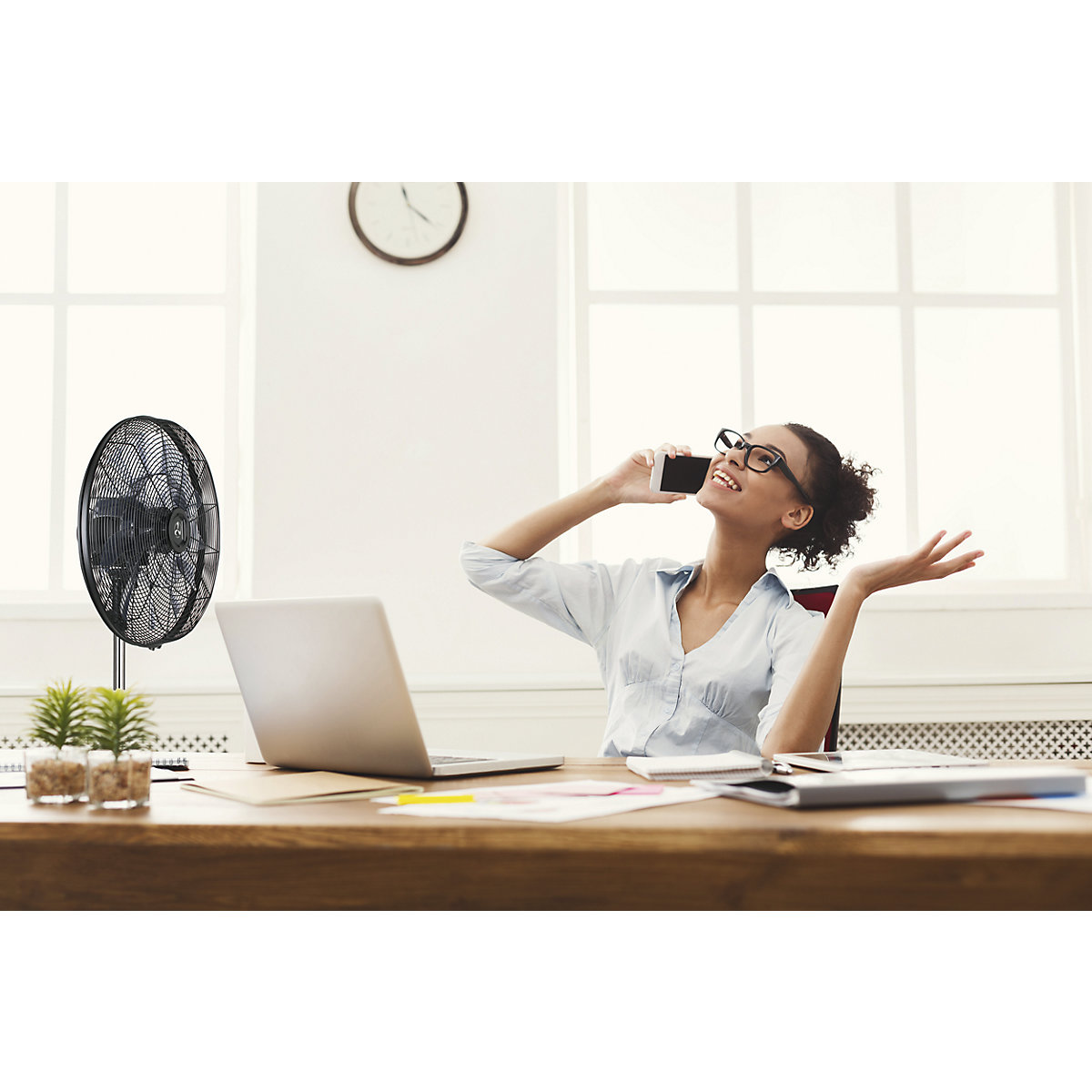 Ventilator cu picior Airos Eco Silent (Imagine produs 11)-10