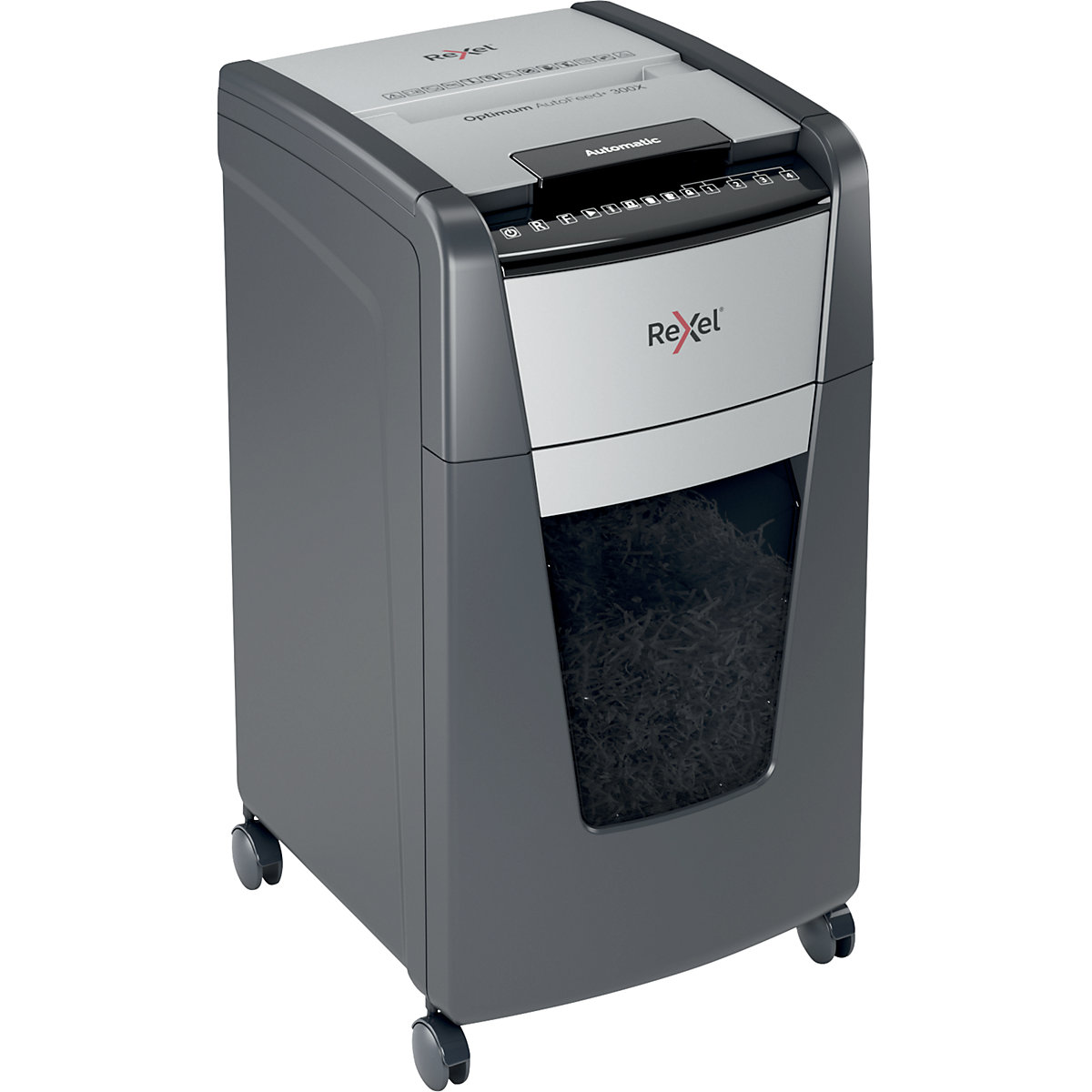 Distrugător de documente Optimum AutoFeed+ 300X – Rexel (Imagine produs 5)-4