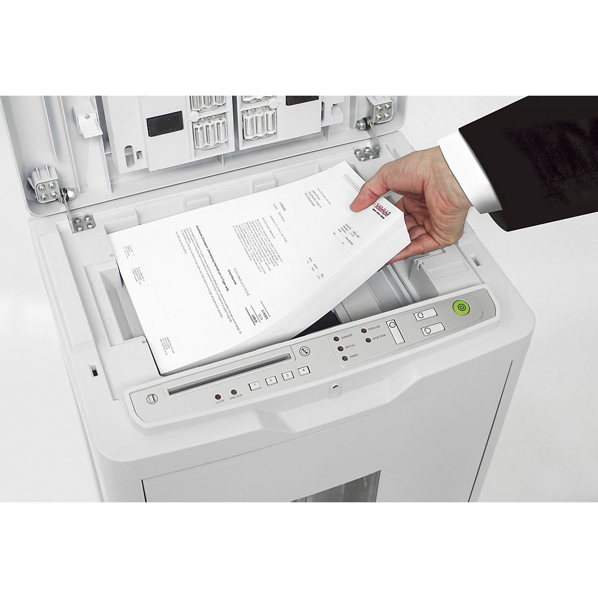 Distrugător de documente cu alimentare automată SHREDCAT 8285 CC – SHREDCAT (Imagine produs 3)-2