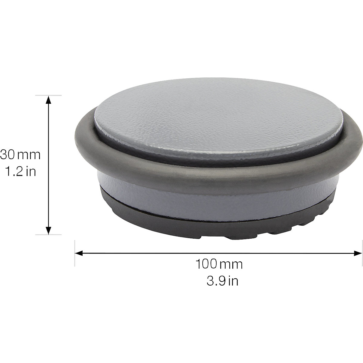 Opritor de ușă pentru podea BIG DISK – Wagner (Imagine produs 2)-1