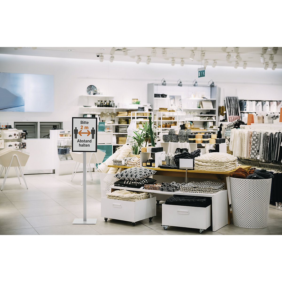 Stativ de podea INFO STAND BASIC – DURABLE (Imagine produs 7)-6