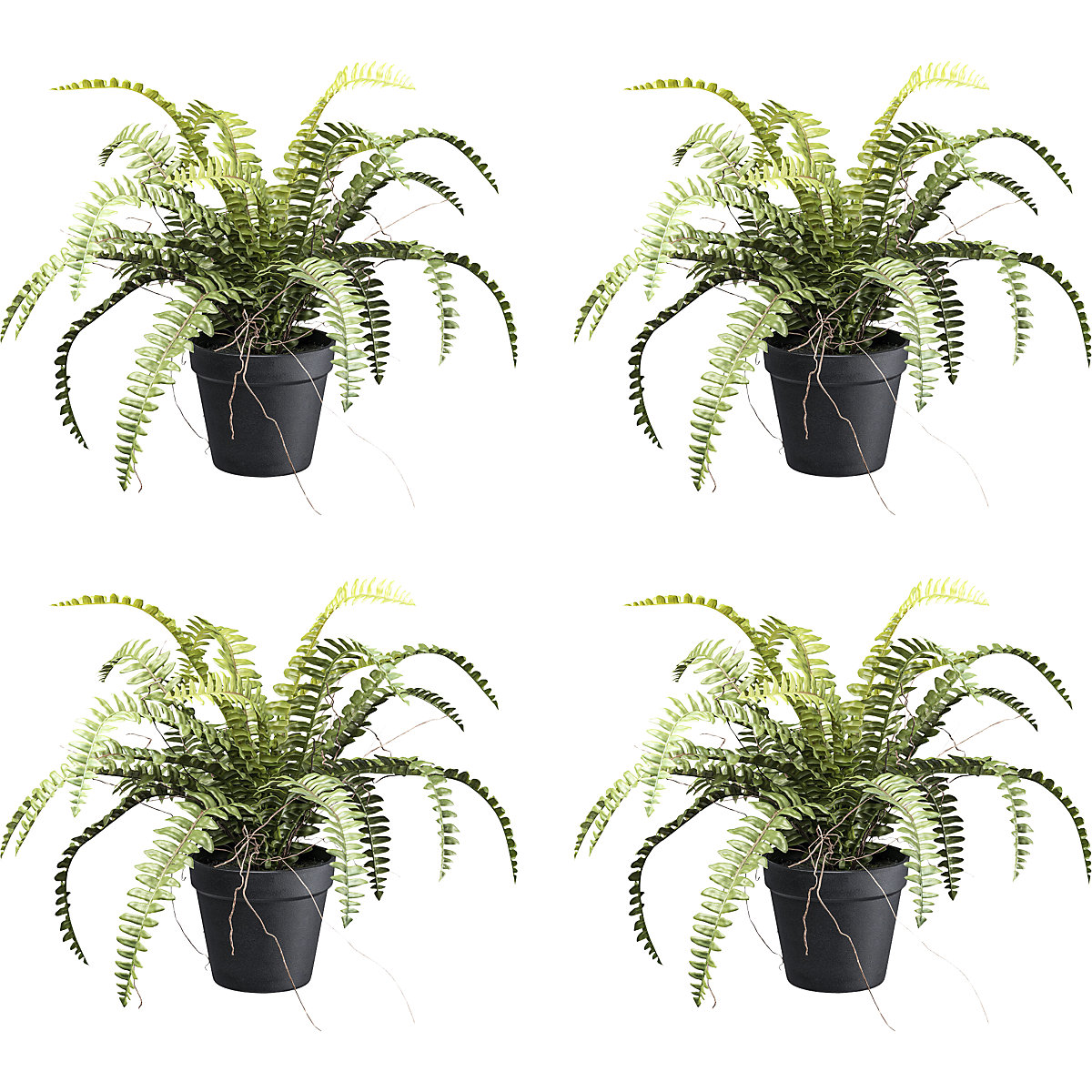 Plantă artificială ferigă de pădure