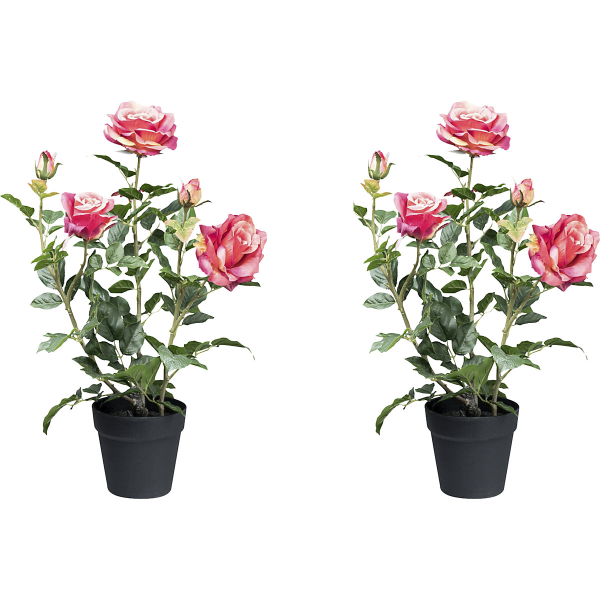 Plantă artificială tufă de trandafiri