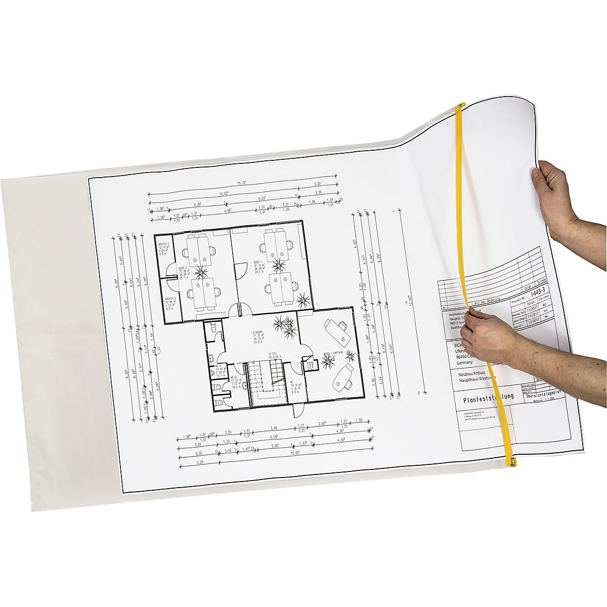 Husă de protecție pentru planuri – EICHNER (Imagine produs 4)-3