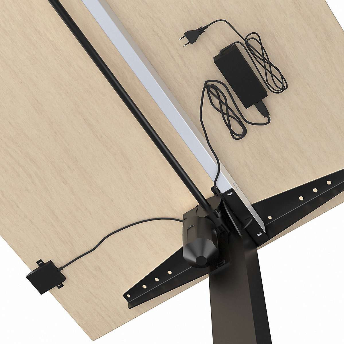 Birou Atlanta, înălțime reglabilă electric (Imagine produs 11)-10