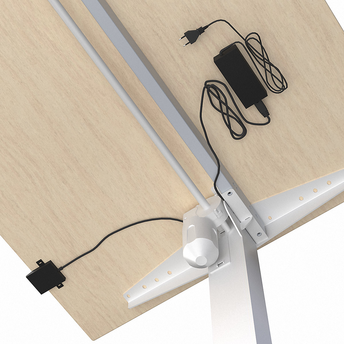 Birou Atlanta, înălțime reglabilă electric (Imagine produs 10)-9