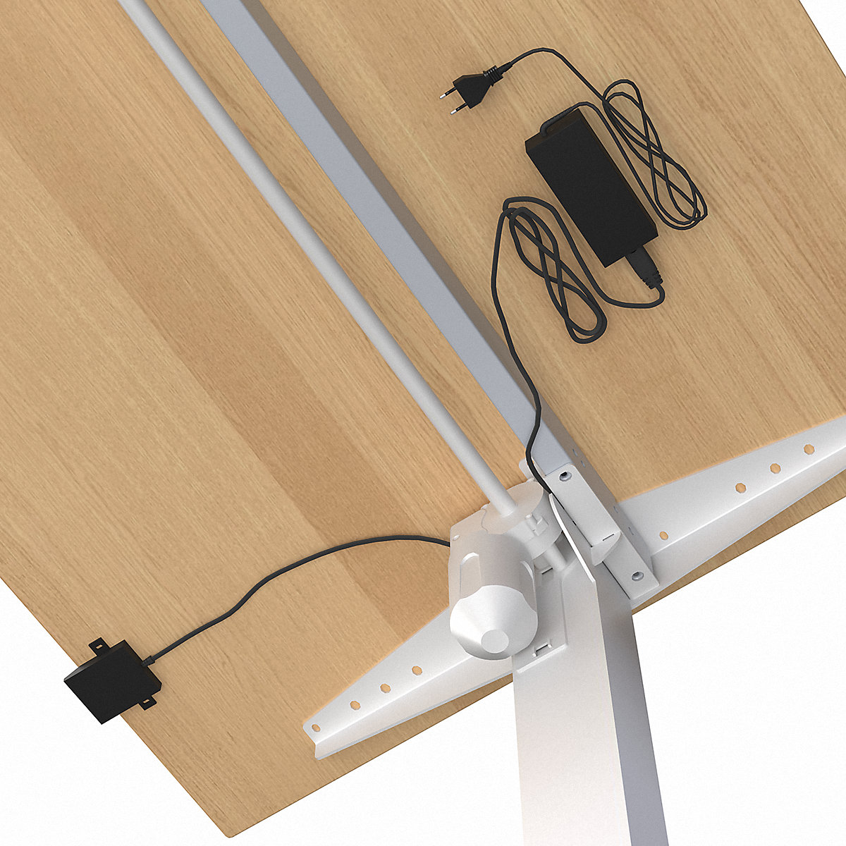 Birou Atlanta, înălțime reglabilă electric (Imagine produs 11)-10