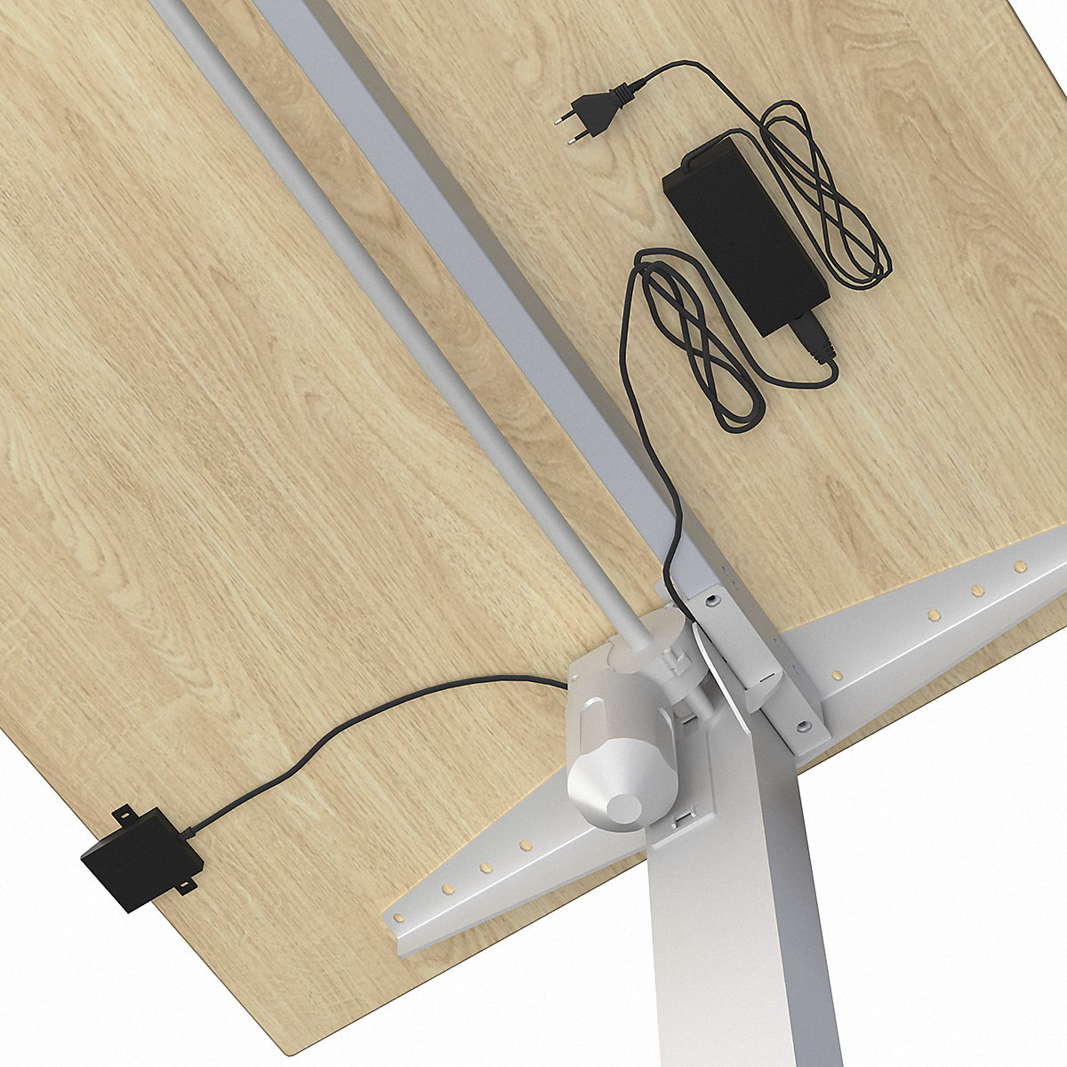 Birou Atlanta, înălțime reglabilă electric (Imagine produs 15)-14