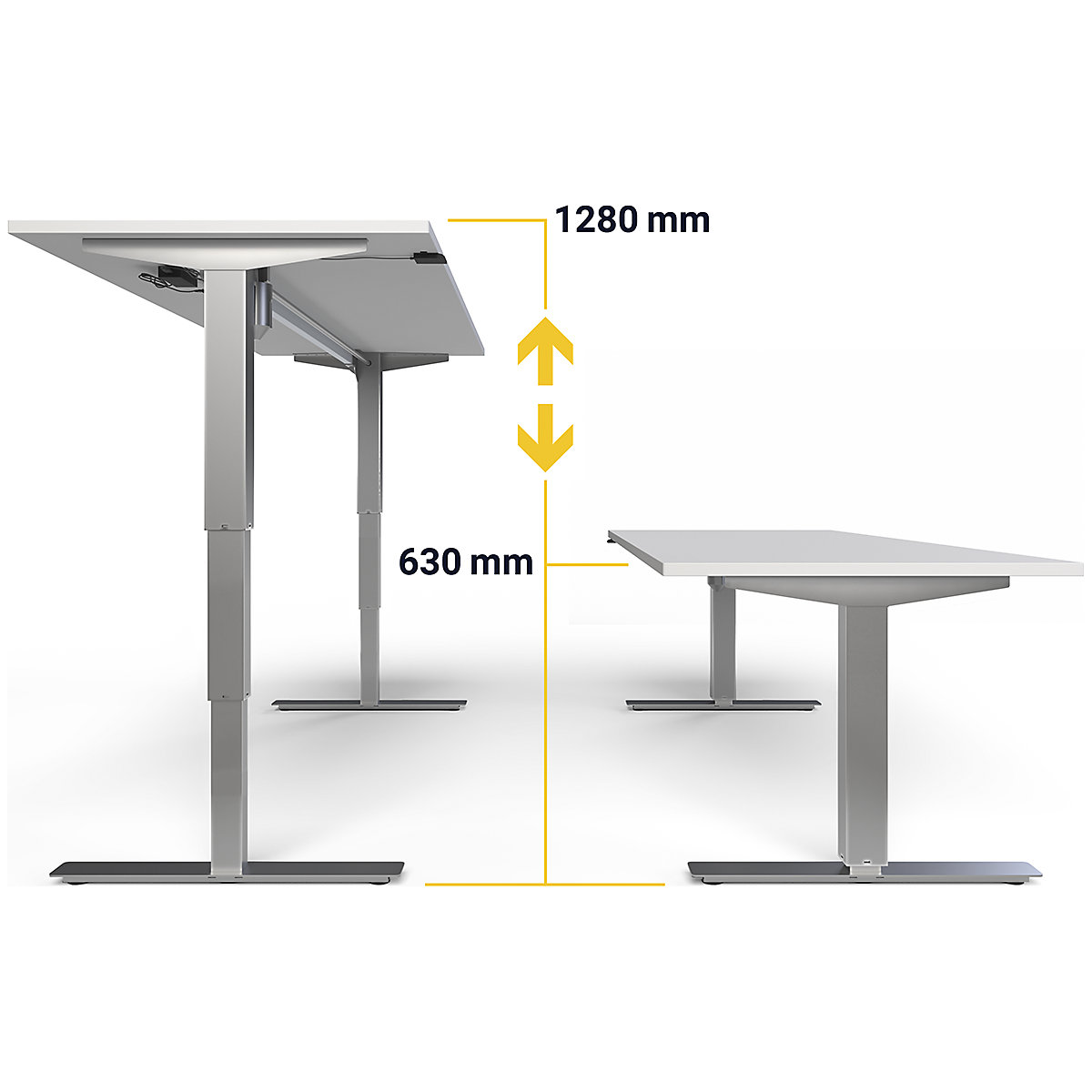 Birou Atlanta, înălțime reglabilă electric (Imagine produs 10)-9