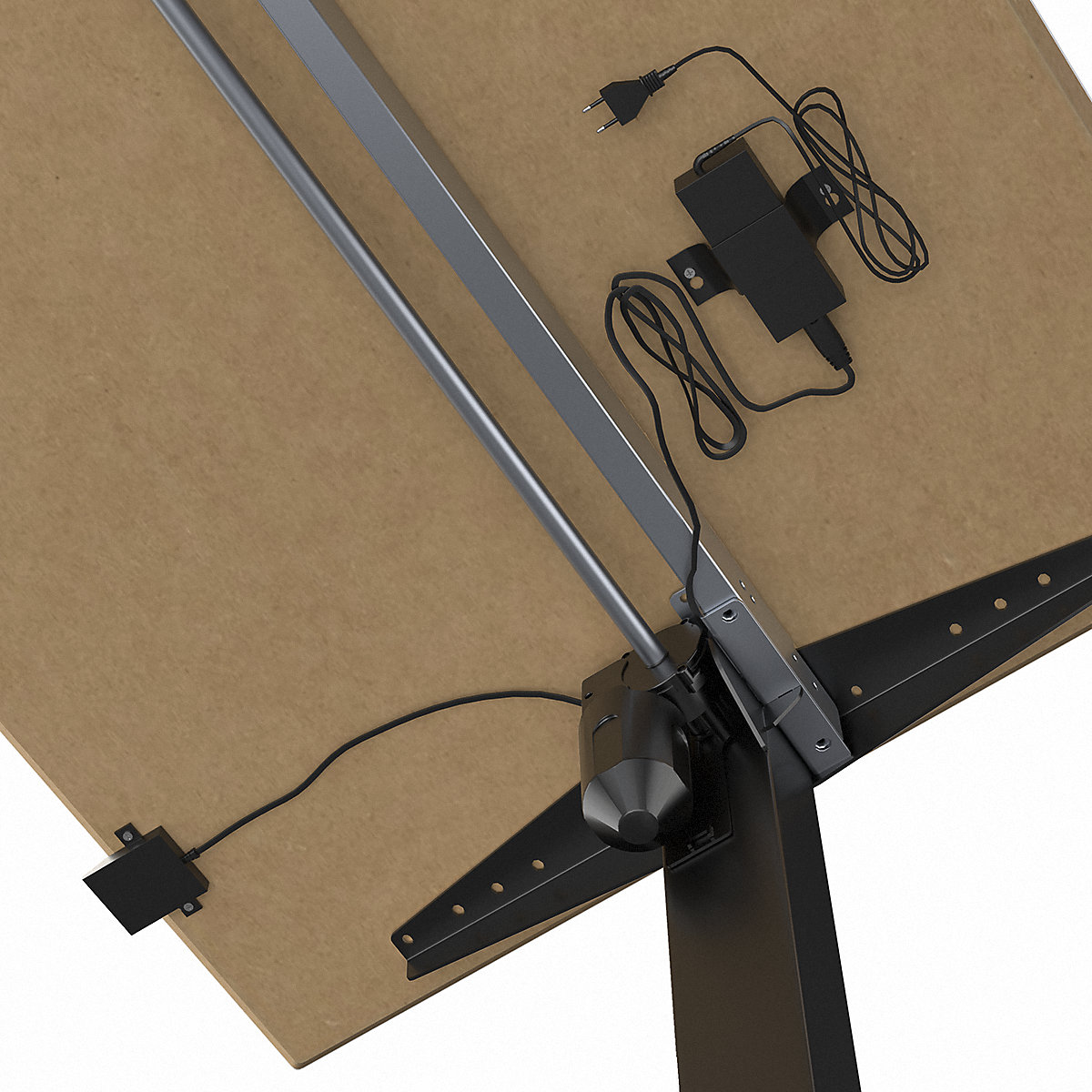 Birou Atlanta Trend, înălțime reglabilă electric (Imagine produs 9)-8