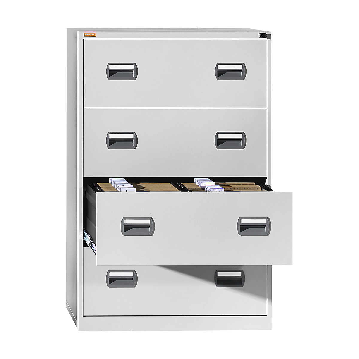 Dulap de registratură suspendat – eurokraft basic (Imagine produs 4)-3