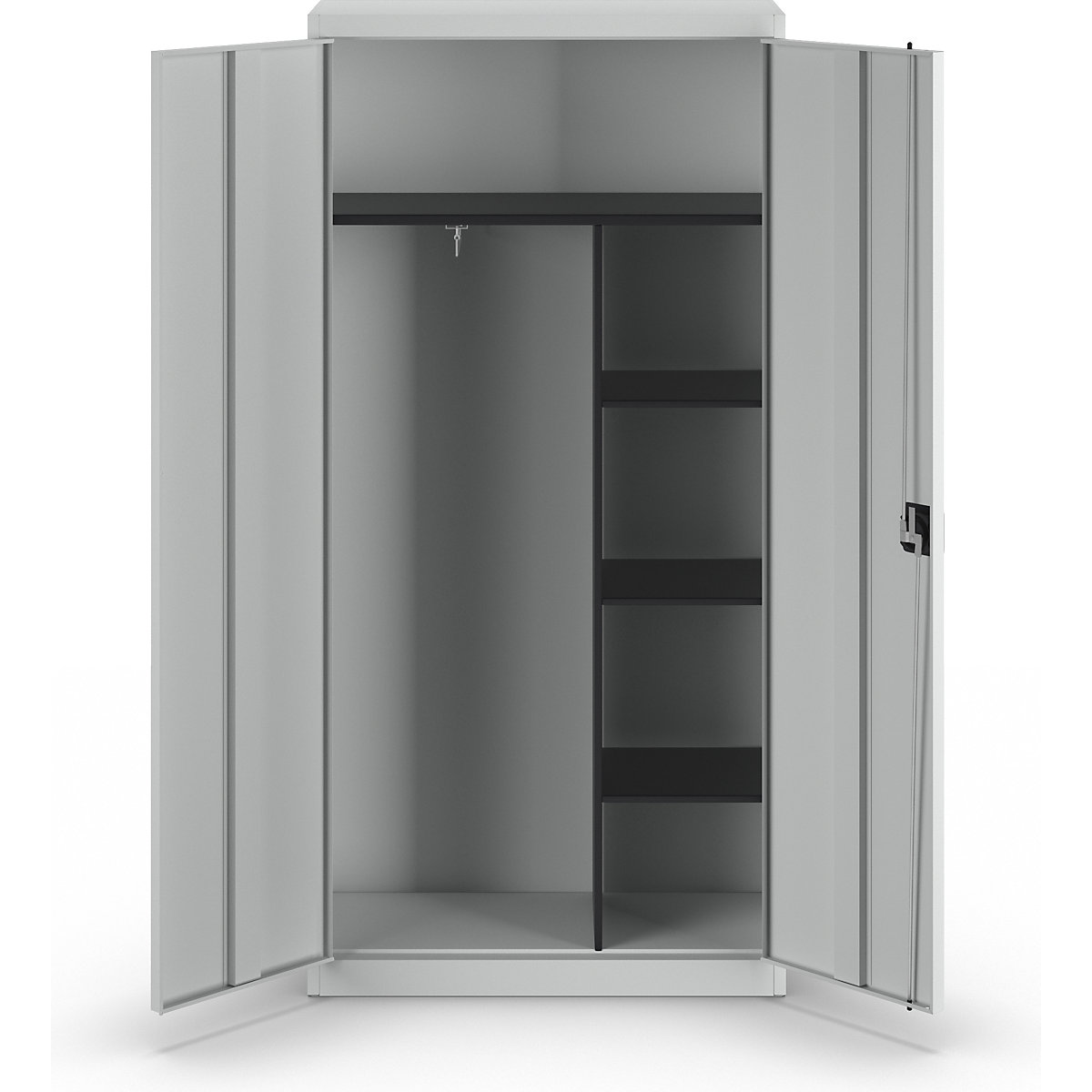 Dulap din oțel cu uși cu canaturi – mauser (Imagine produs 5)-4