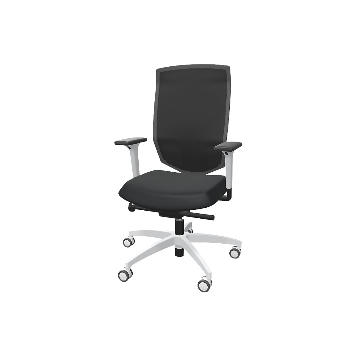 Scaun rotativ de birou JUST EVO MESH &ndash; Dauphin