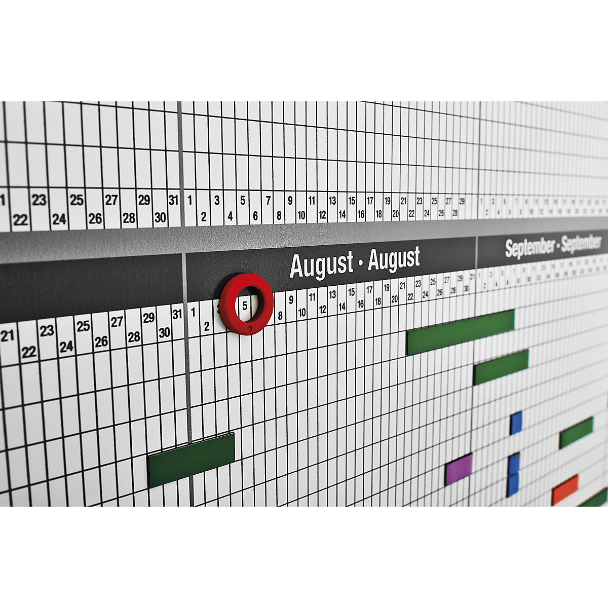 Set pentru planificarea personalului și proiectelor – magnetoplan (Imagine produs 3)-2