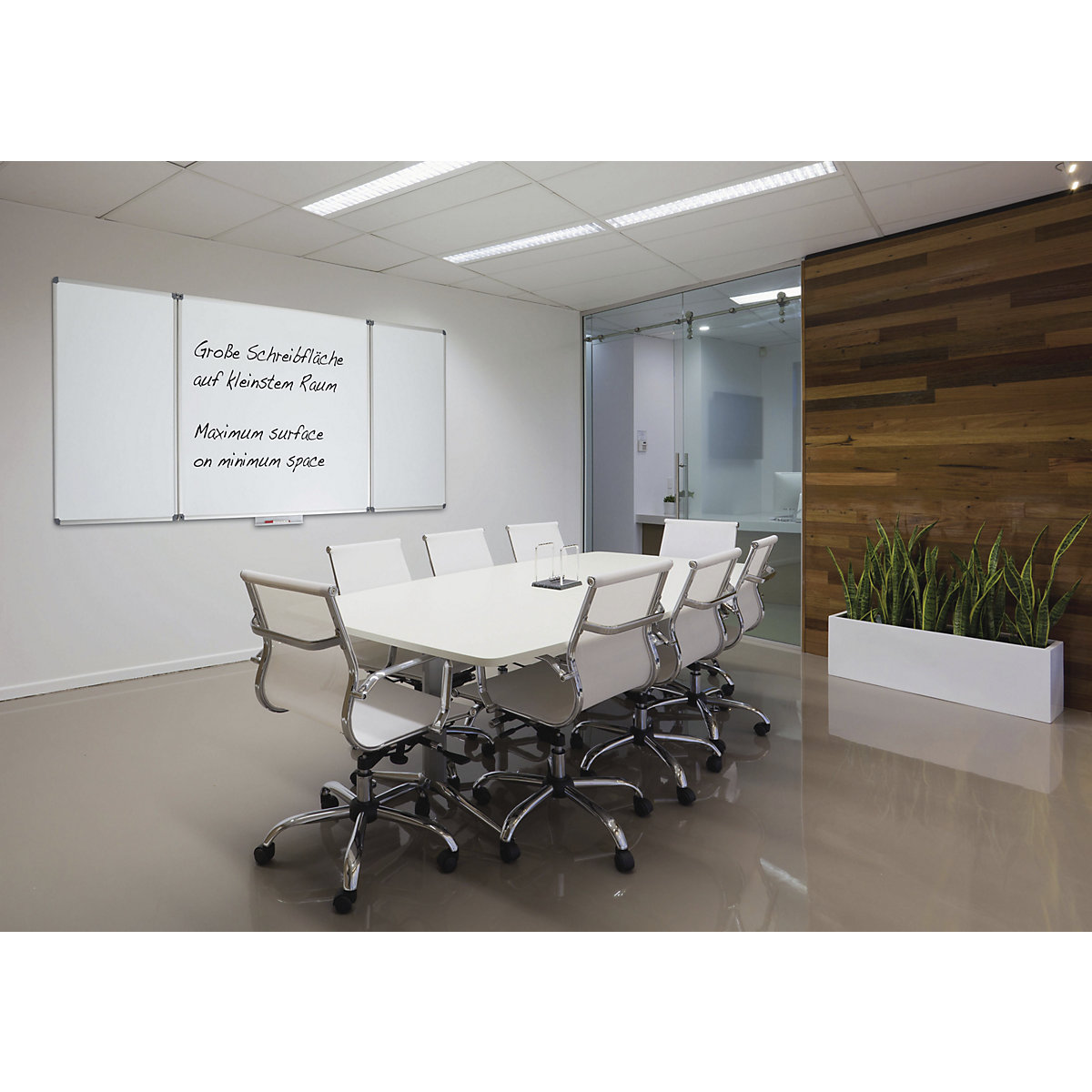 Panou whiteboard rabatabil MAULstandard – MAUL (Imagine produs 3)-2