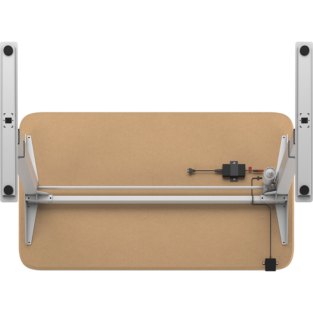 Biurko Atlanta Trend, z elektryczną regulacją wysokości (Zdjęcie produktu 9)-8