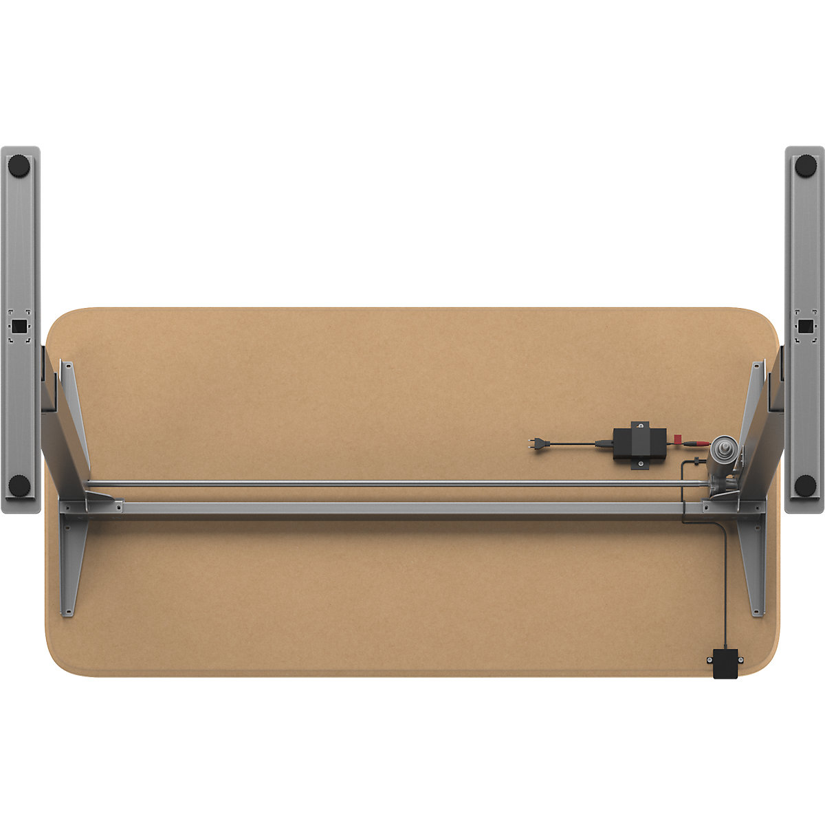 Biurko Atlanta Trend, z elektryczną regulacją wysokości (Zdjęcie produktu 11)-10