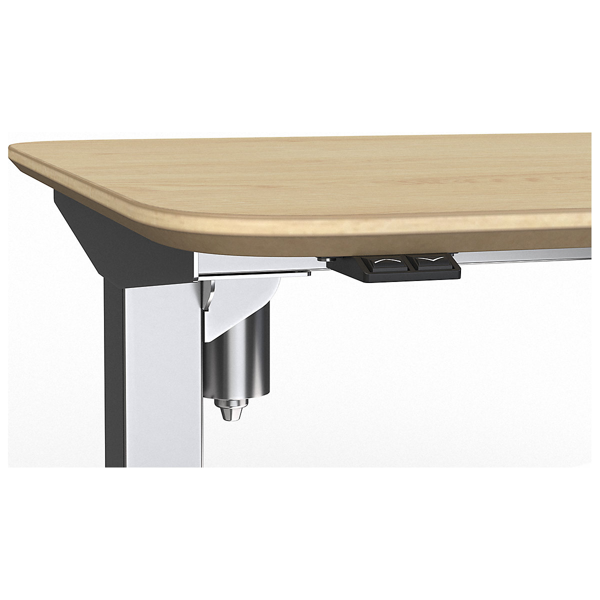 Biurko Atlanta Trend, z elektryczną regulacją wysokości (Zdjęcie produktu 11)-10