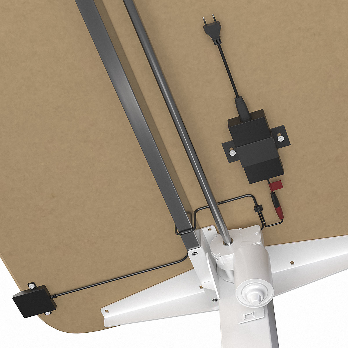 Biurko Atlanta Trend, z elektryczną regulacją wysokości (Zdjęcie produktu 12)-11