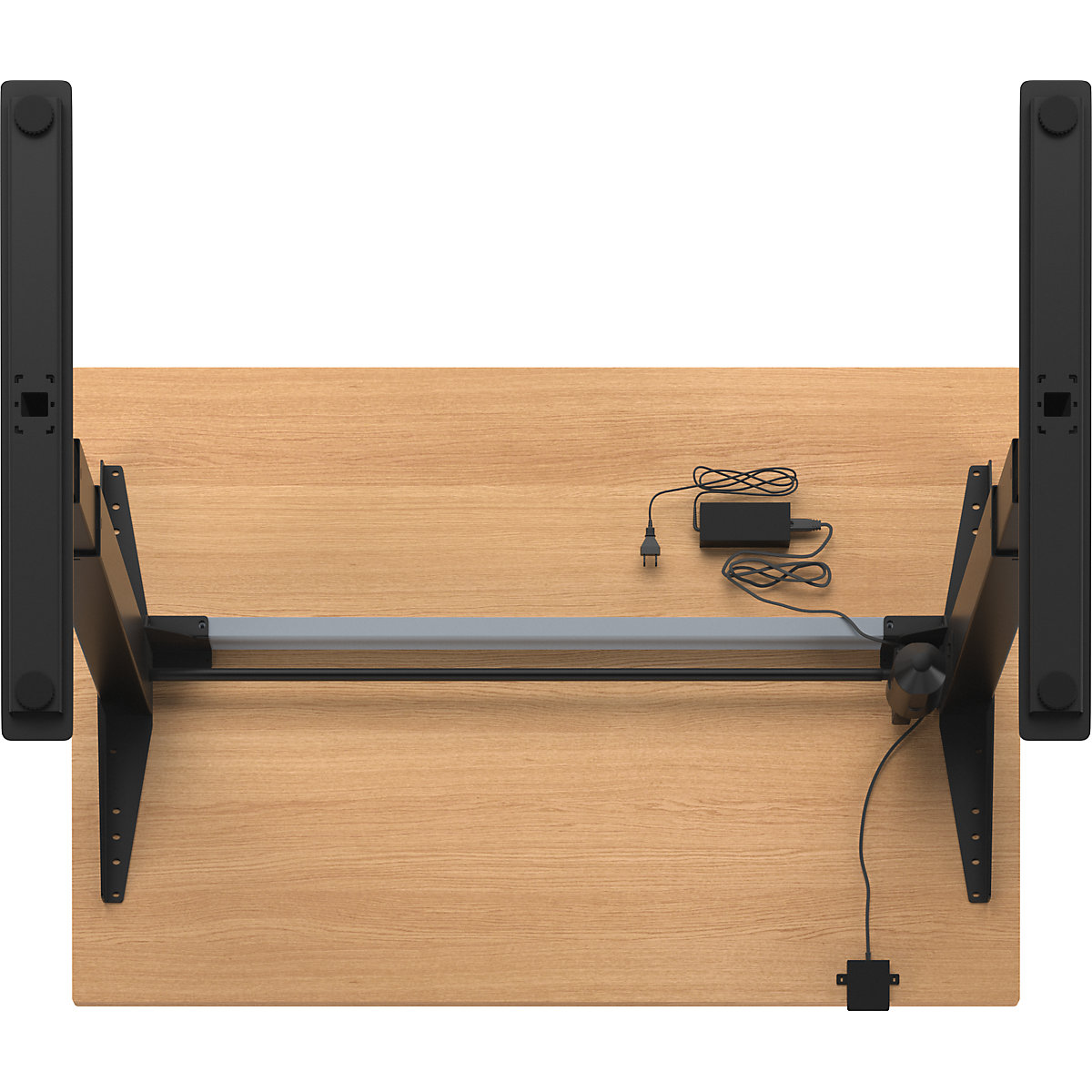 Biurko Atlanta, z elektryczną regulacją wysokości (Zdjęcie produktu 8)-7