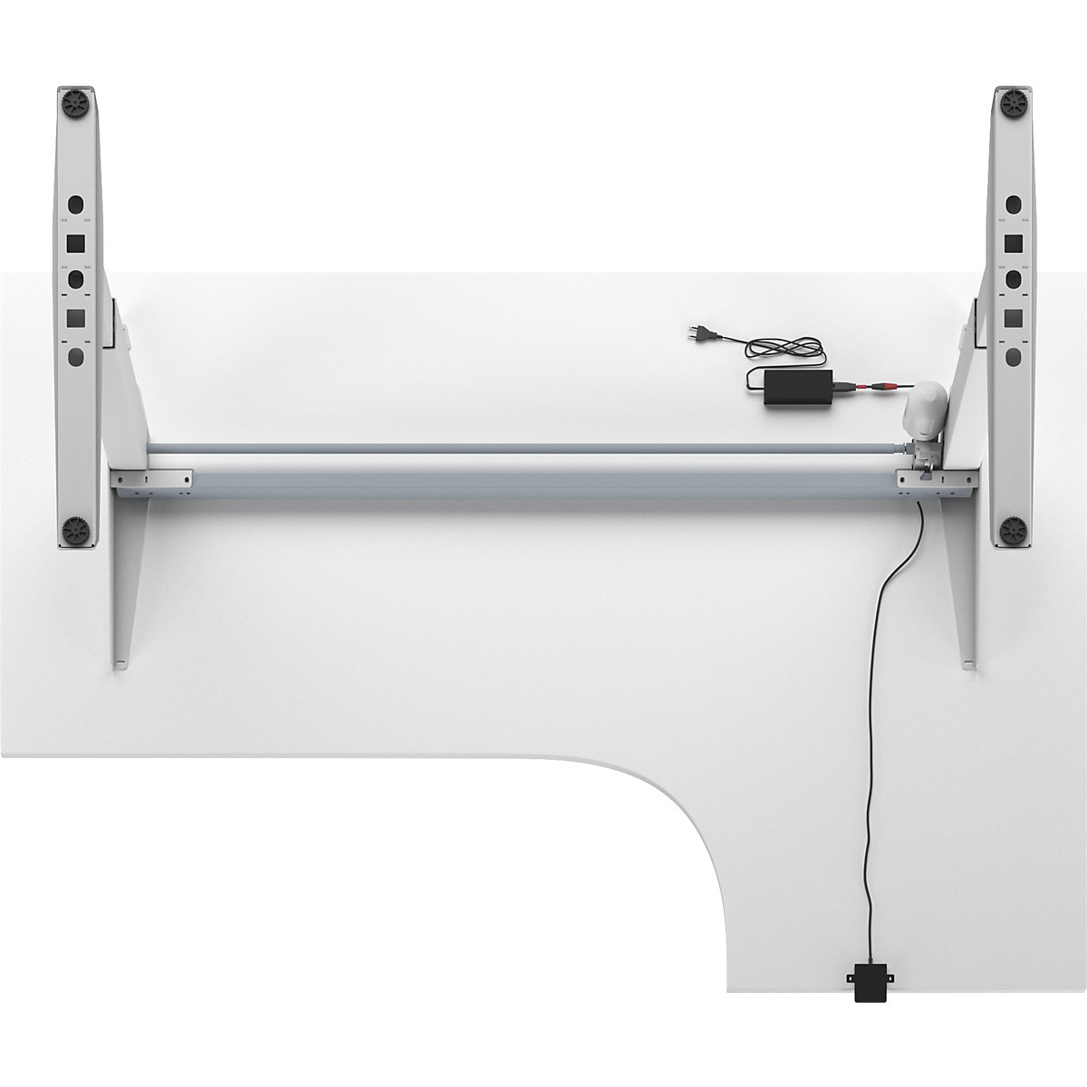 Biurko Venla, z elektryczną regulacją wysokości – eurokraft basic (Zdjęcie produktu 6)-5