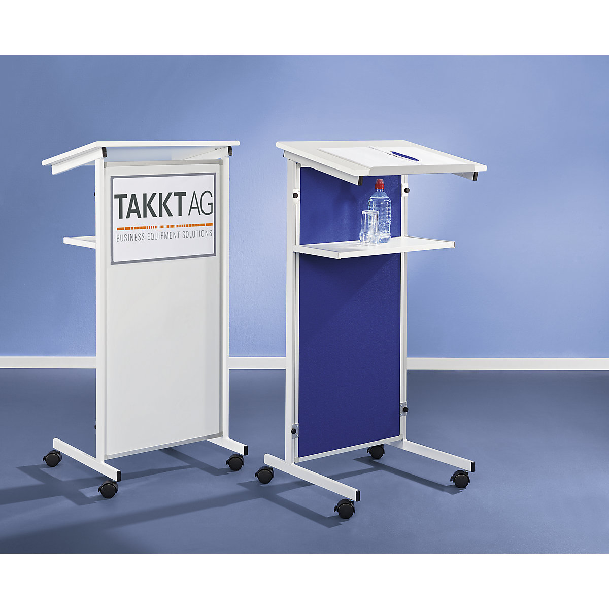 Pulpit mówcy, 2 półki (Zdjęcie produktu 2)-1