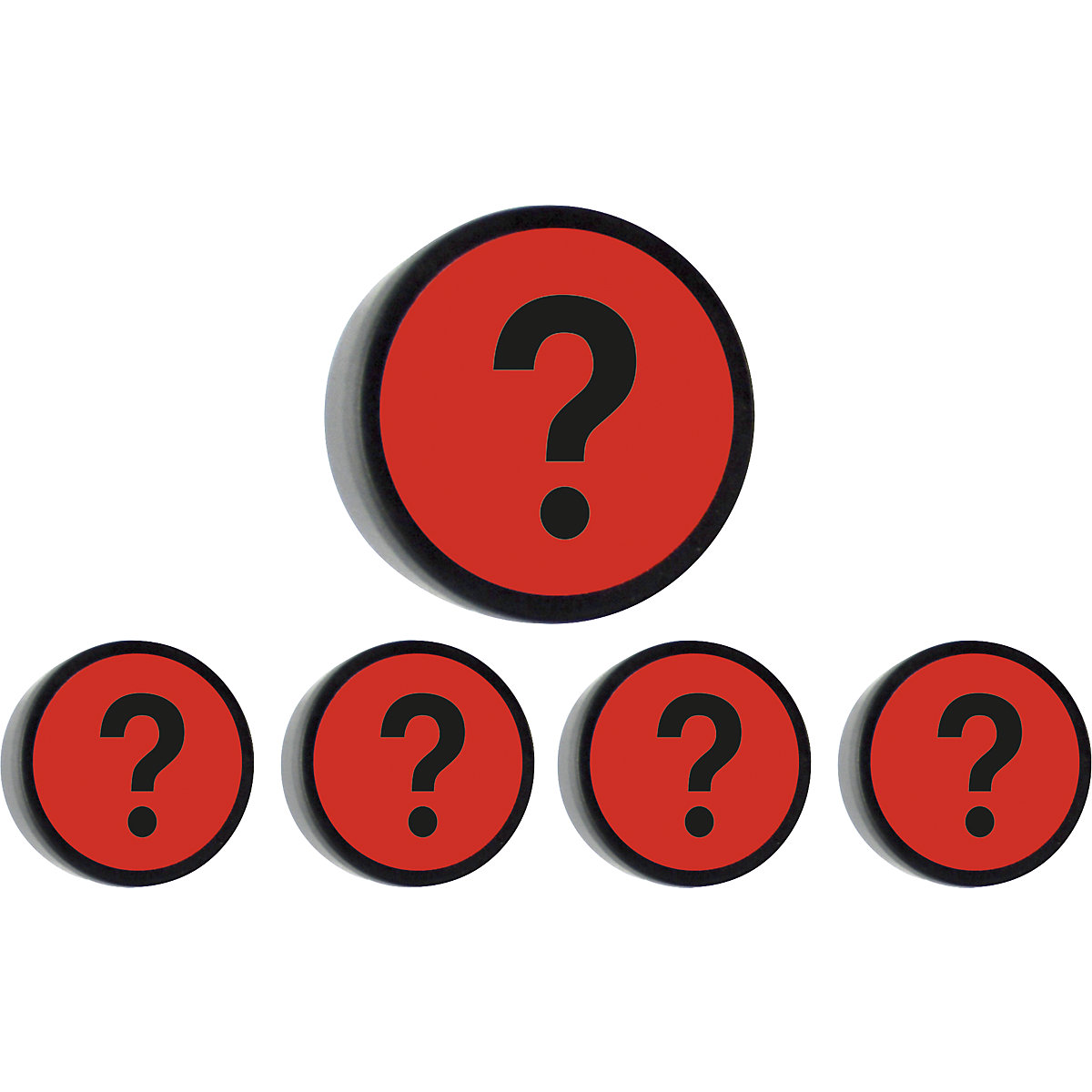 Okrągły magnes QUESTION &ndash; SMIT VISUAL