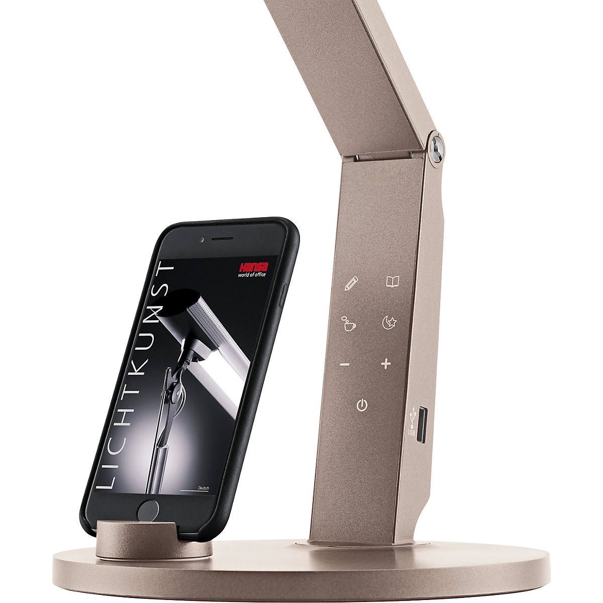 Lampa biurowa LED VARIO PLUS – Hansa (Zdjęcie produktu 6)-5