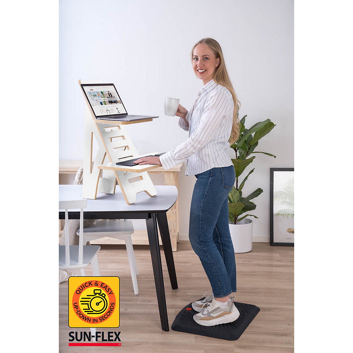 Podstawka pod laptopa Sun-Flex Easydesk Rise (Zdjęcie produktu 4)-3