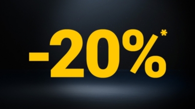 Black Week bei {cms.var.company_name} – 20 % Rabatt auf alles! 6-9