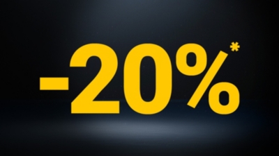 Čierny týždeň na {cms.var.company_name} - 20 % zľava na všetko! 6-9