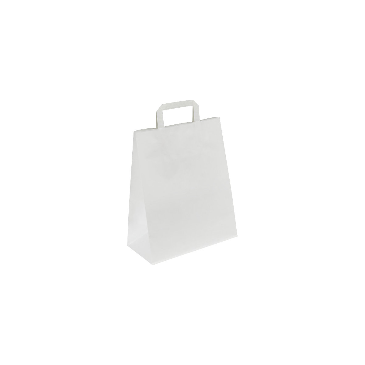 Sacchetto di carta, bianco, lungh. x largh. x alt. 400 x 160 x 450 mm, 100 g/m², conf. da 200 pz.-3