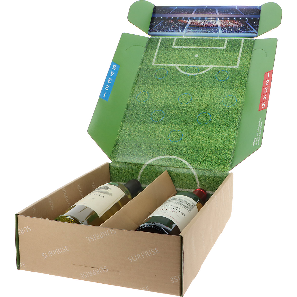 Scatola regalo a tema calcio Surprise – ratioform