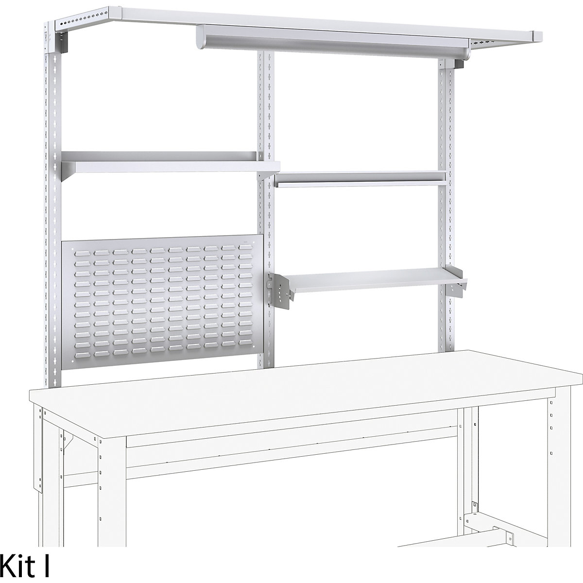 Bott Verso Rear Frame Kit | 1720h x 1466w x 710d mm | For 1500mm Wide ...