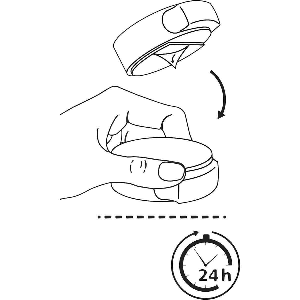 Butoir de porte au sol – Wagner (Illustration du produit 3)-2
