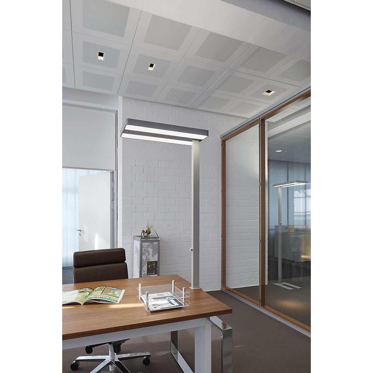 Lampe à diodes LED MAULjuvis avec détecteur de mouvement – MAUL (Illustration du produit 2)-1