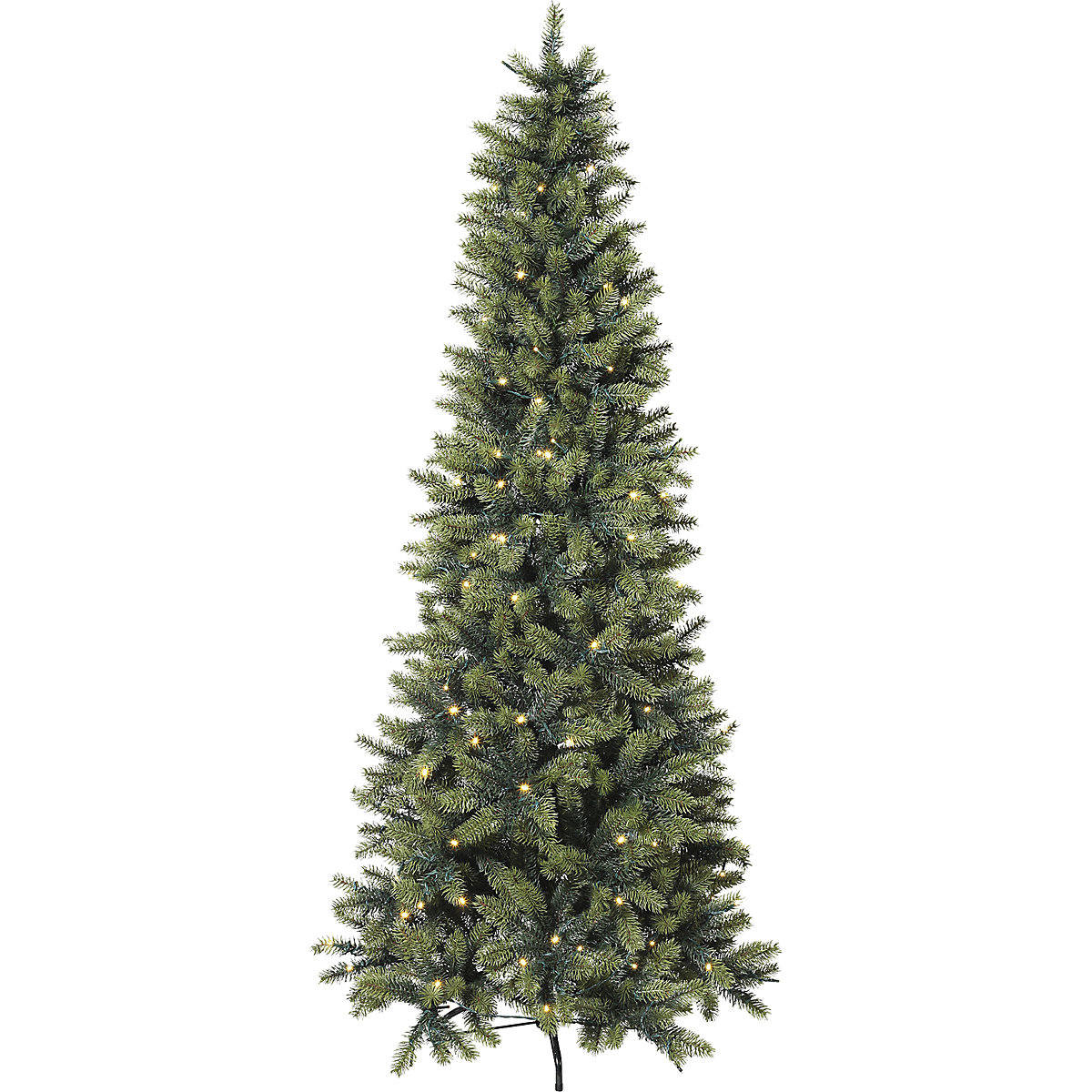 Sapin de forme élancée avec diodes LED