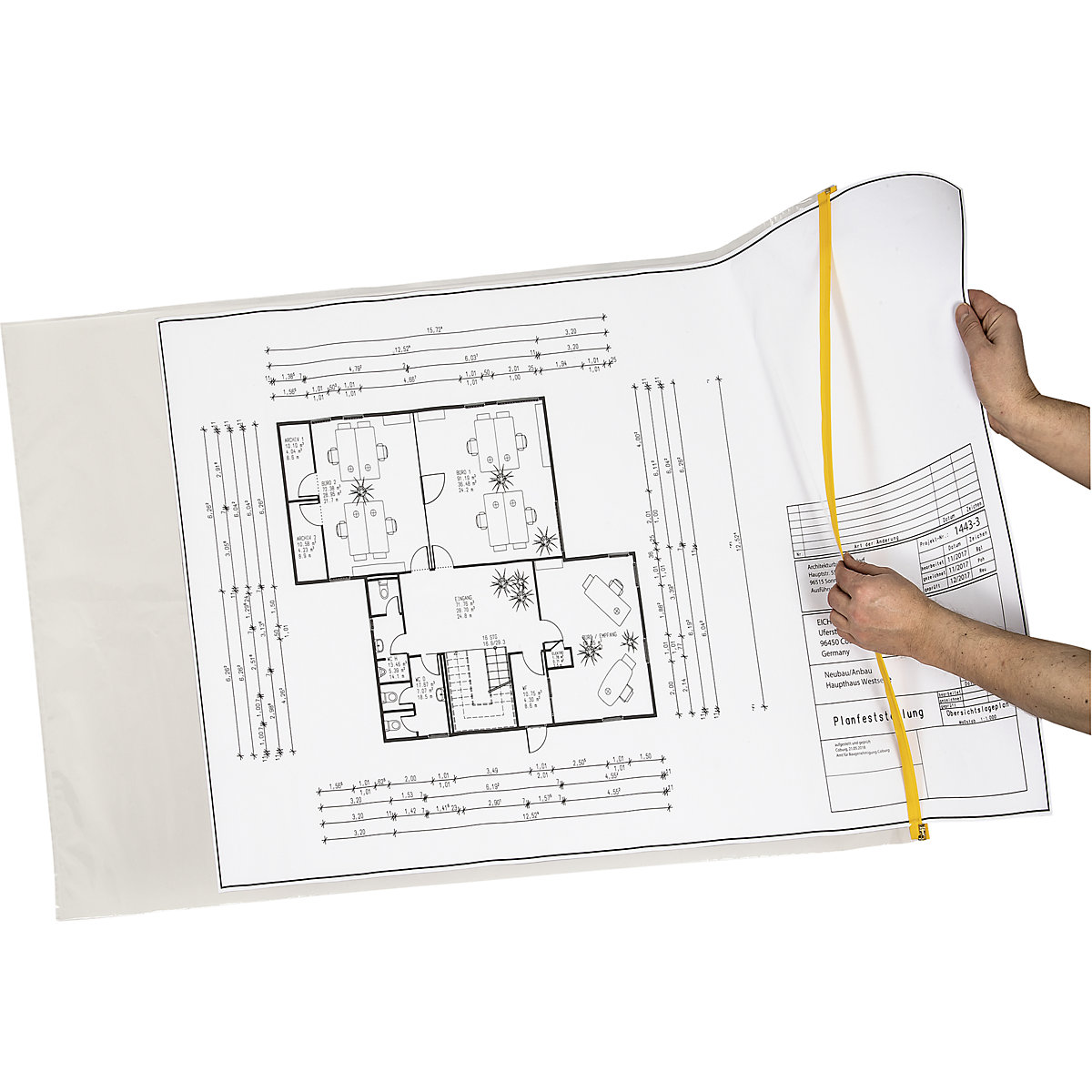 Pochette de protection pour plans – EICHNER (Illustration du produit 3)-2