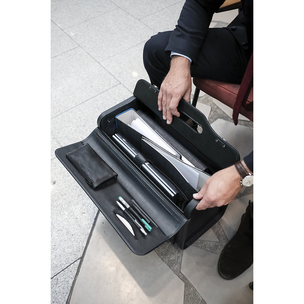 Mallette pilote Trolley (Illustration du produit 10)-9