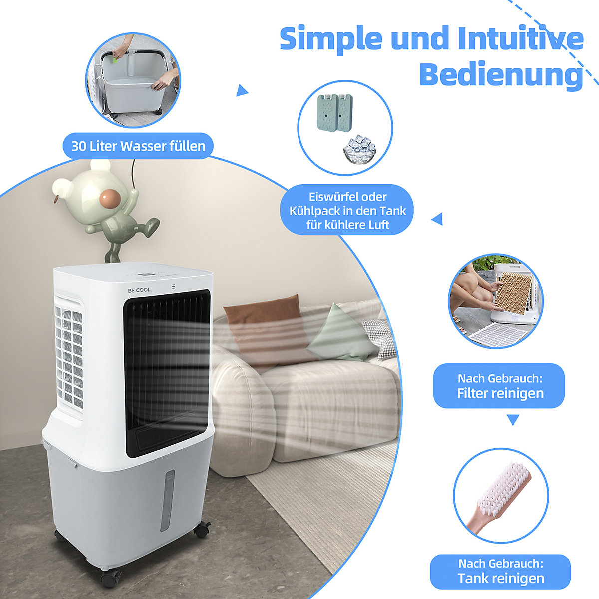 Refroidisseur d'air Premium (Illustration du produit 4)-3