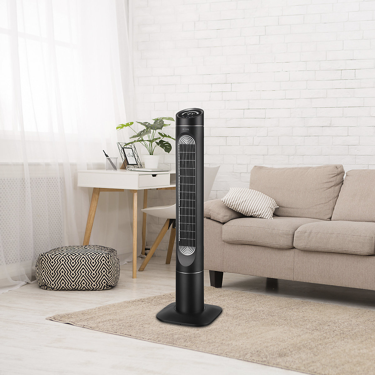 Ventilateur sur colonne avec écran (Illustration du produit 12)-11